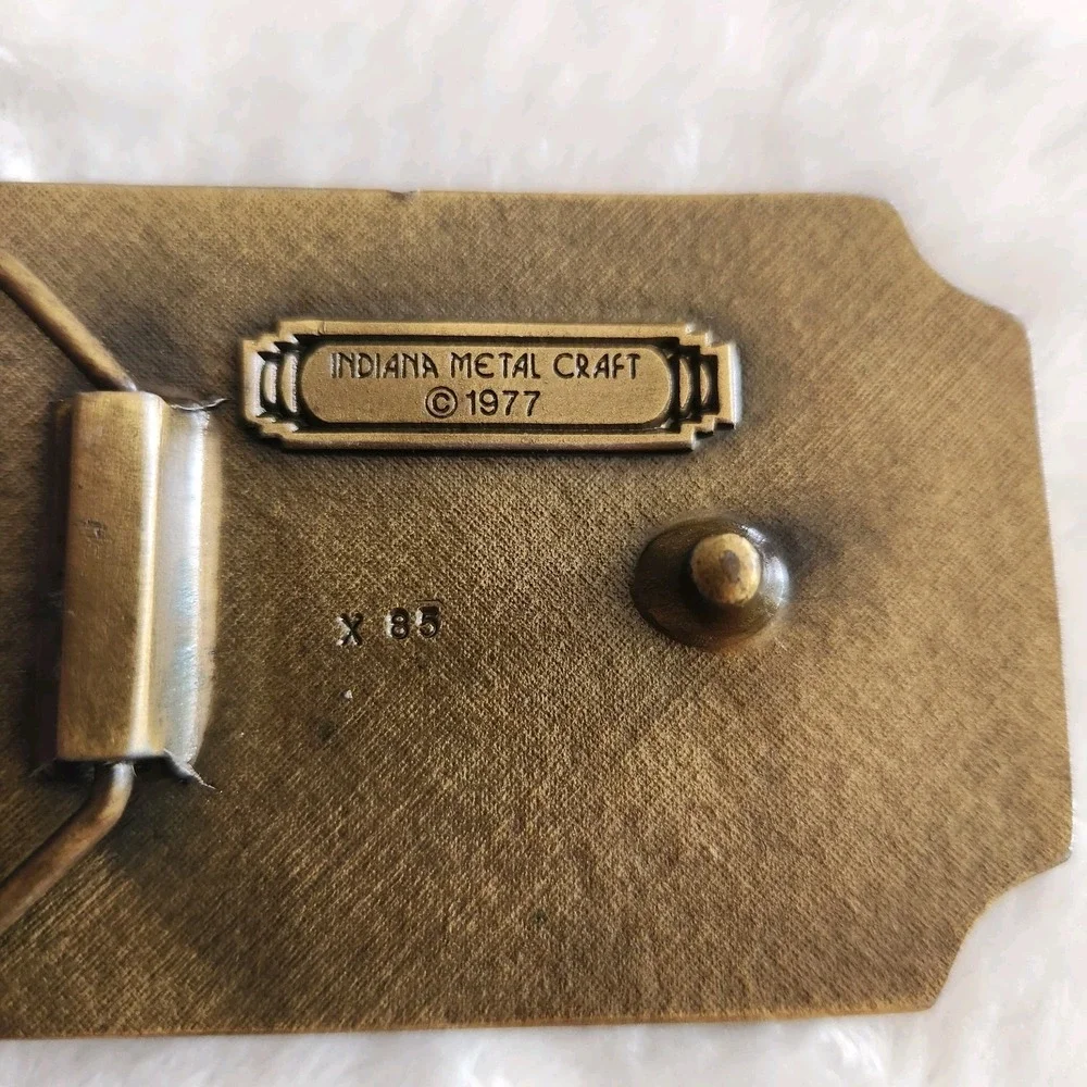 Indiana Metal Craft vintage brass
